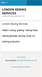 Mobile Screenshot of londonsewingservices.com